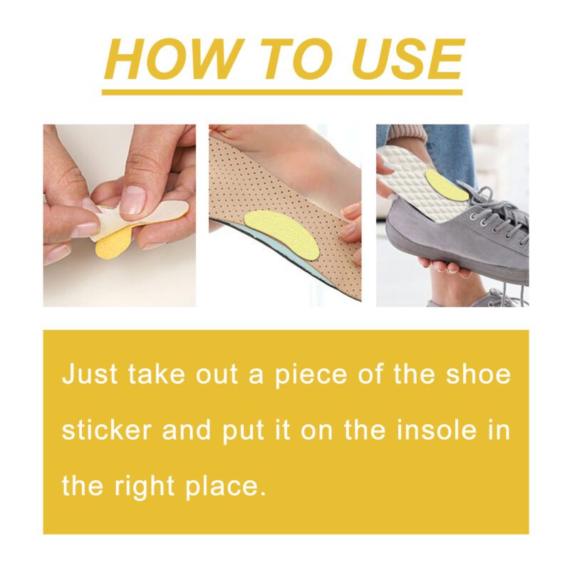 Natural Shoe Freshness Stickers - Lemon & Peppermint for All-Day Fresh Scent - Image 6