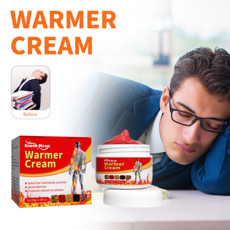 Natural Warmer Cream Daily Care for Warm Cozy Hands and Feet - Image 2