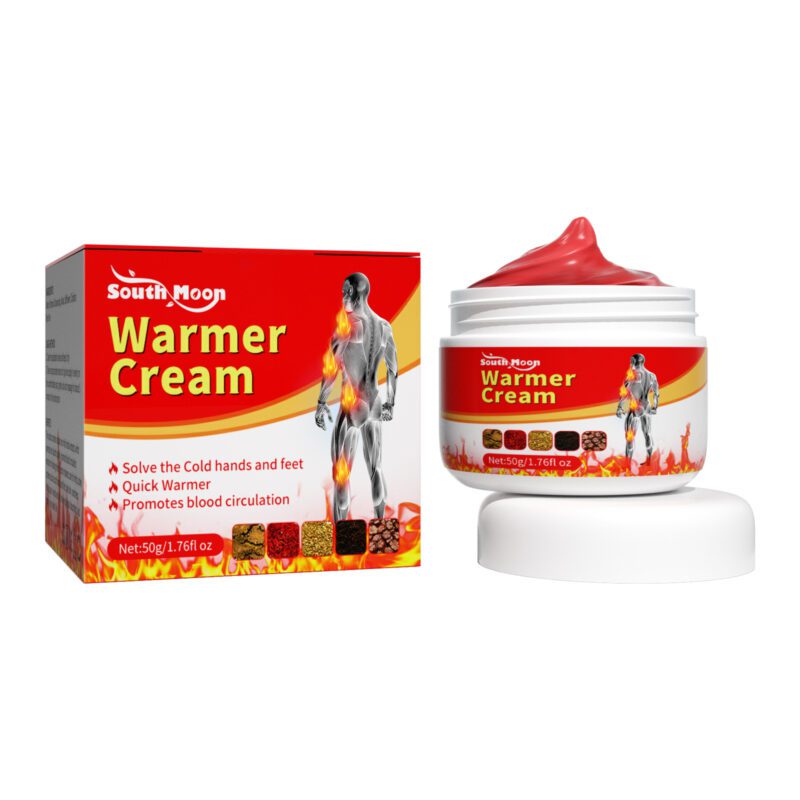 Natural Warmer Cream Daily Care for Warm Cozy Hands and Feet