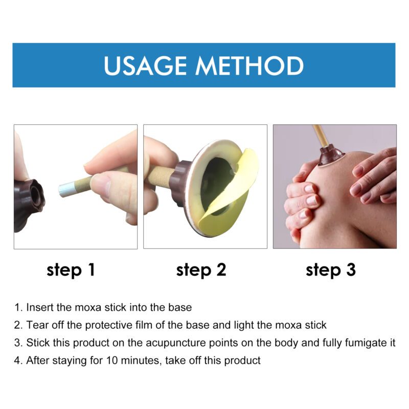 Natural Wormwood Moxibustion Stick - Gentle Daily Wellness Care - Image 6