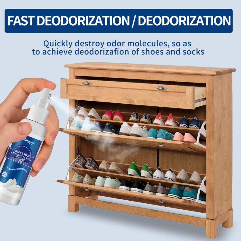Shoe & Sock Freshness Spray - Natural Daily Care for Odor-Free Comfort - Image 3