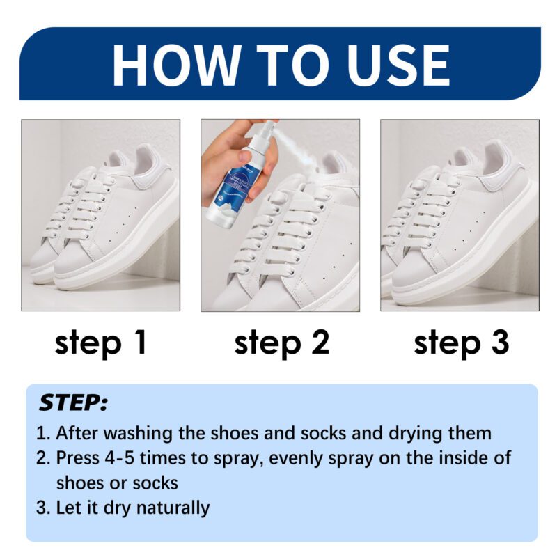 Shoe & Sock Freshness Spray - Natural Daily Care for Odor-Free Comfort - Image 6