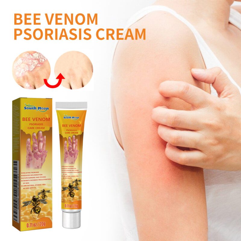 Soothing Bee Venom Cream - Natural Daily Care for Itchy Skin, Moisturizing Comfort - Image 2