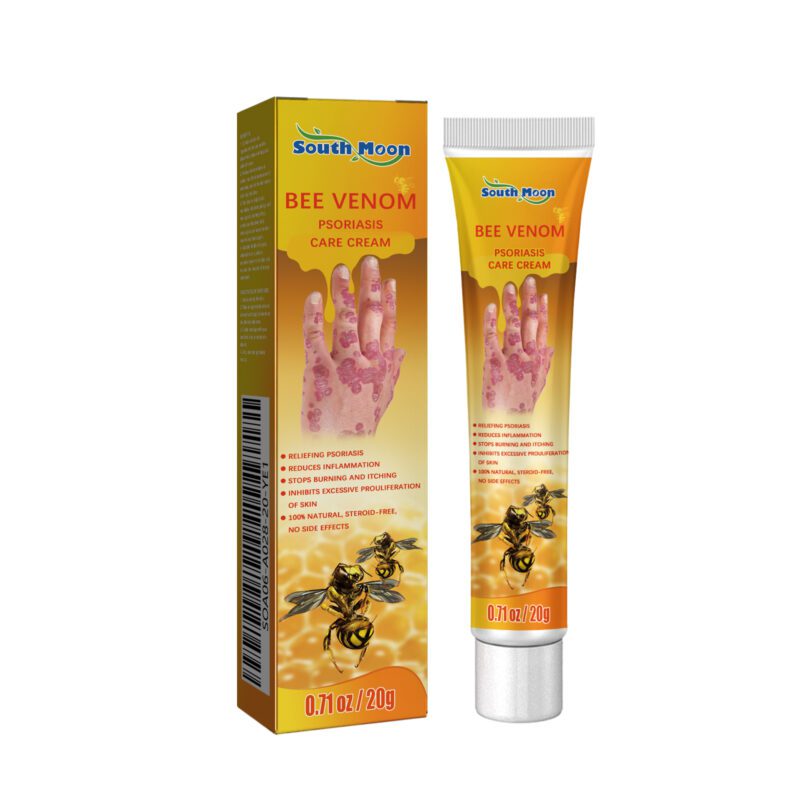 Soothing Bee Venom Cream - Natural Daily Care for Itchy Skin, Moisturizing Comfort