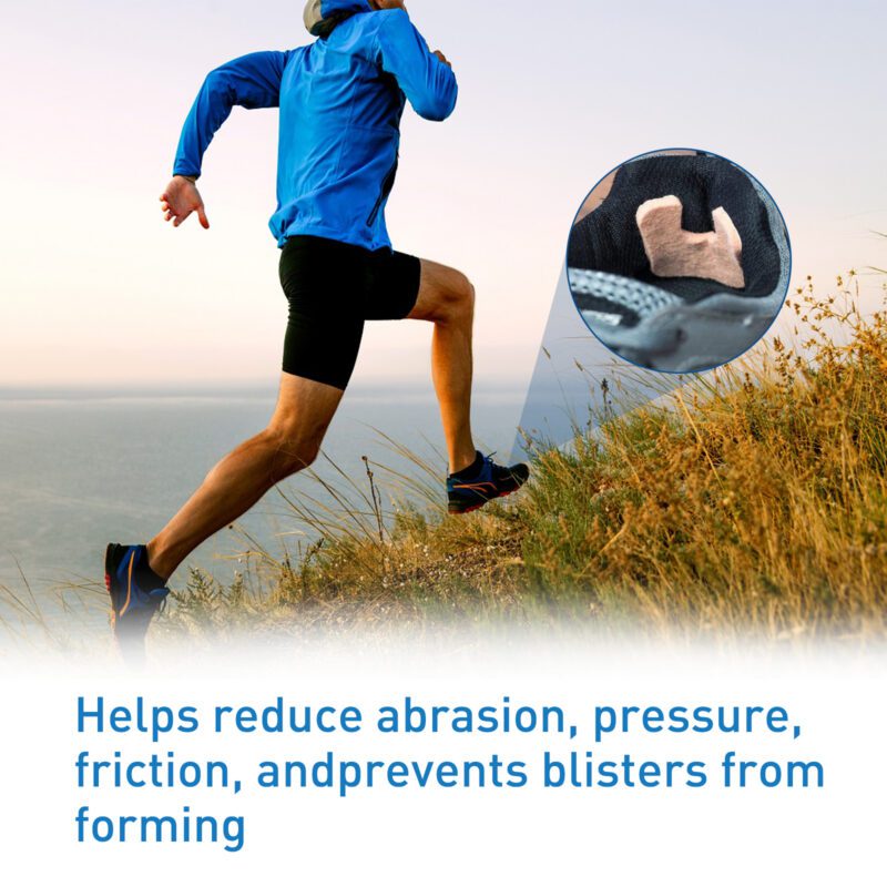 U-Shaped Felt Anti-Friction Pads for Daily Foot Comfort & Blister Prevention - Image 4