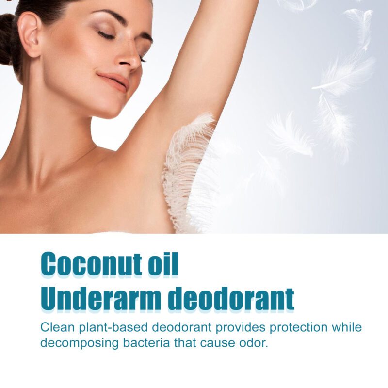 Underarm Care Cream with Coconut Oil & Sage - Daily Gentle Moisturizer - Image 3