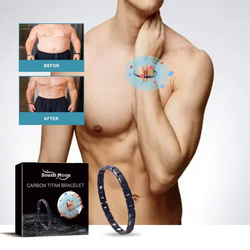 Southmoon Titanium Steel Bracelet - Stylish Daily Care Accessory for Active Lifestyles - Image 2
