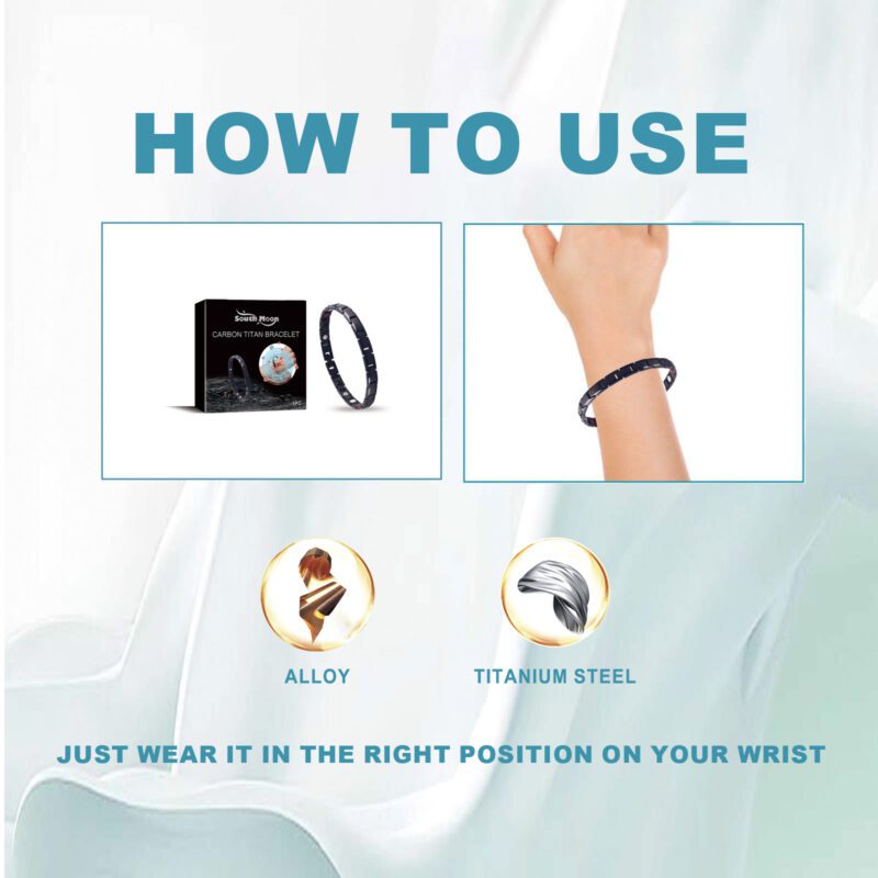 Southmoon Titanium Steel Bracelet - Stylish Daily Care Accessory for Active Lifestyles - Image 6