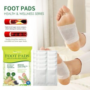Soothing Ginger Foot Pads for Natural Daily Relaxed Feet Care