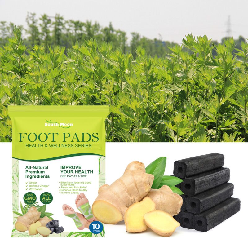 Soothing Ginger Foot Pads, Natural Daily Care for Relaxed Feet - Image 5