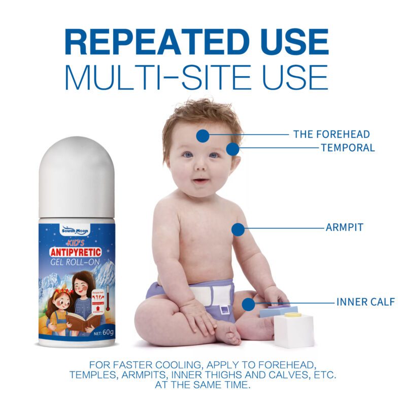 Kids Gentle Cooling Gel Rolling Ball for Daily Comfort Care - Image 3