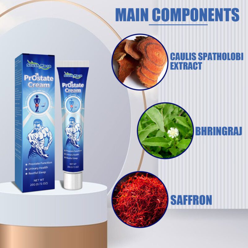 Men's Natural Care Cream - Lotus & Saffron Gentle Daily Nourishment - Image 5