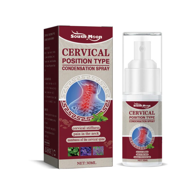 Soothing Neck Care Spray with Natural Ingredients for Daily Muscle Comfort