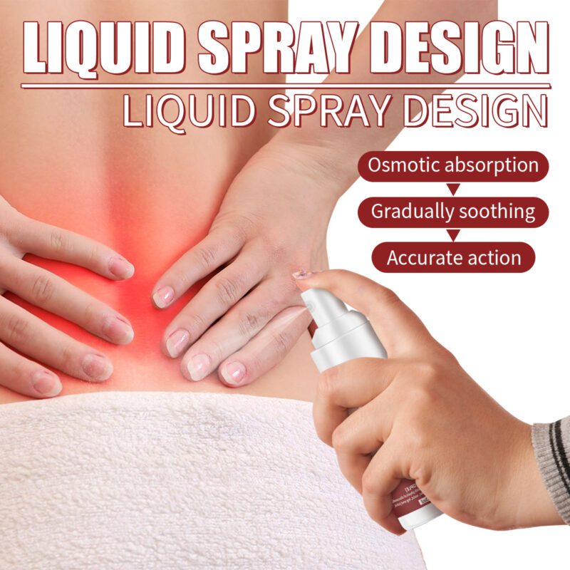 Lumbar Cold Gel Spray with Natural Extracts - Gentle Daily Muscle Comfort - Image 3