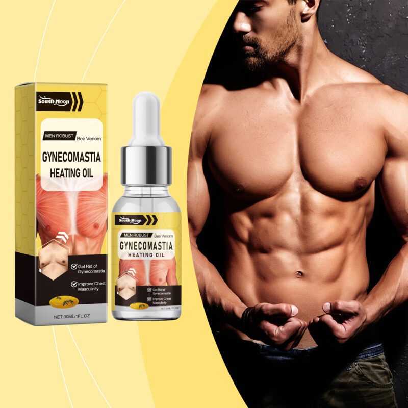 South Month Men's Chest Care Essential Oil - Gentle Natural Formula for Daily Use - Image 2