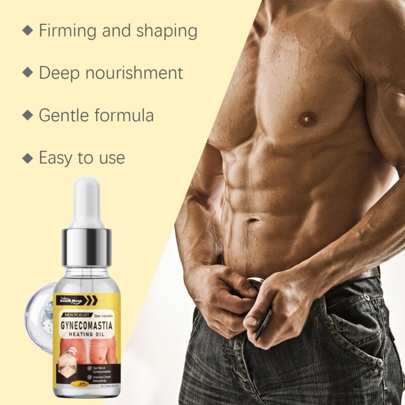 South Month Men's Chest Care Essential Oil - Gentle Natural Formula for Daily Use - Image 3