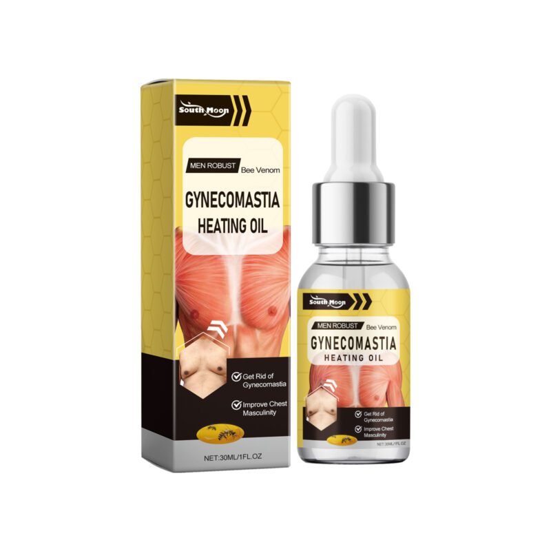 South Month Men's Chest Care Essential Oil with Gentle Natural Formula for Daily Use