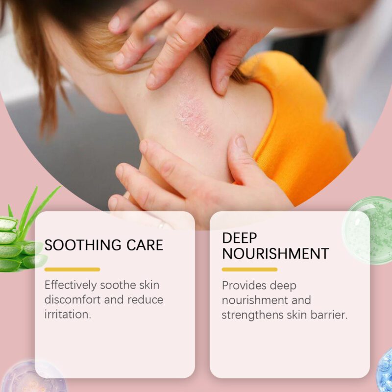 Gentle Daily Moisturizing Cream with Glycerin - Soothe & Nourish Dry Skin - Image 3