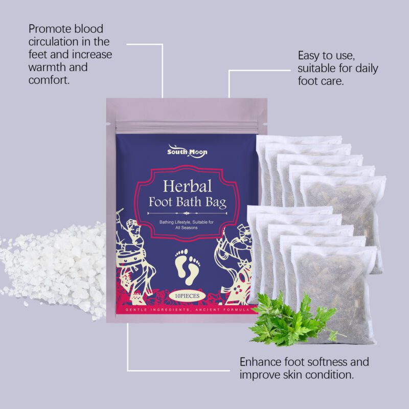 Wormwood Foot Soak with Natural Ingredients for Daily Relaxation - Image 4