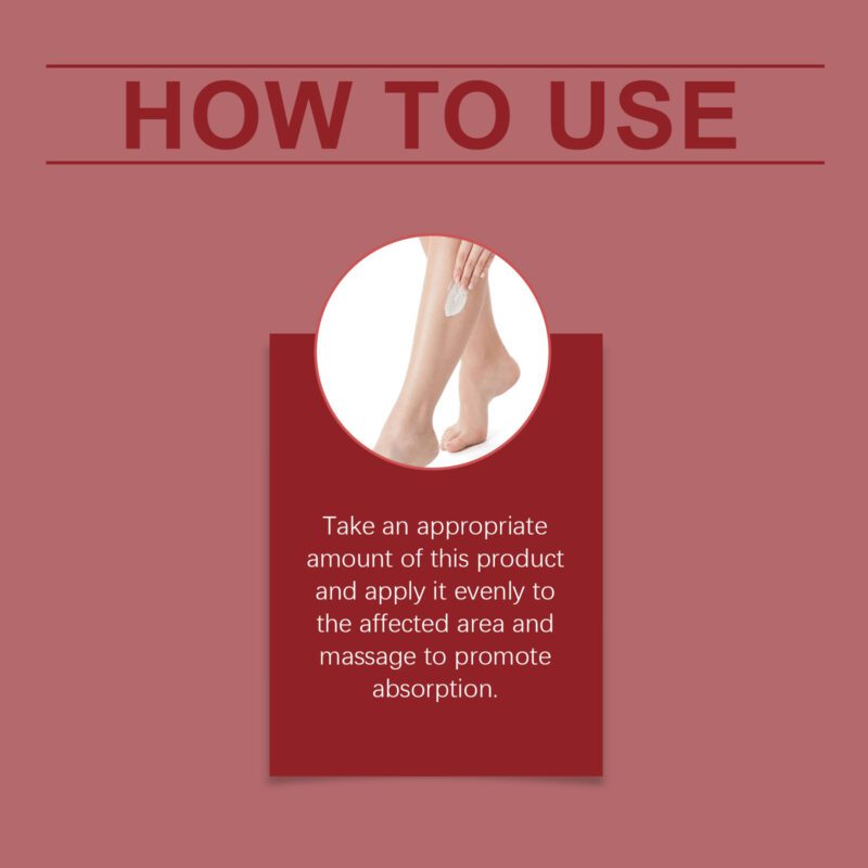 Legs Care Cream Natural Nourishment & Daily Massage for Soft Comfortable Skin - Image 6