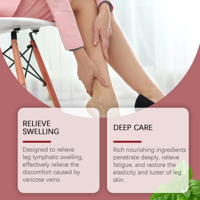 Legs Care Cream Natural Nourishment & Daily Massage for Soft Comfortable Skin - Image 3