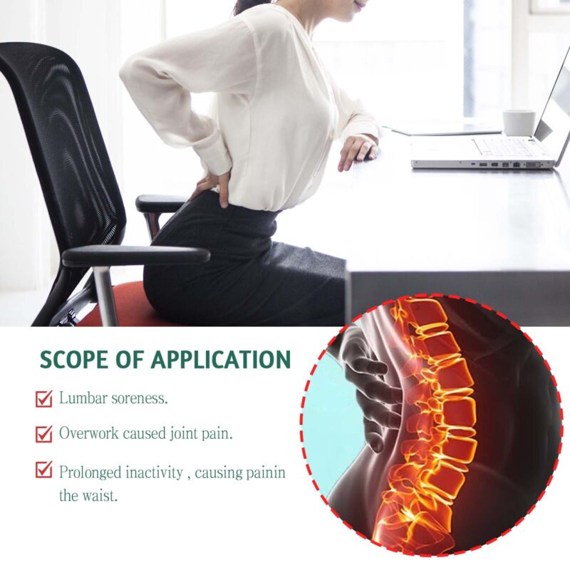 Lumbar Care Patch with Safflower & Wormwood for Daily Back Comfort - Image 3