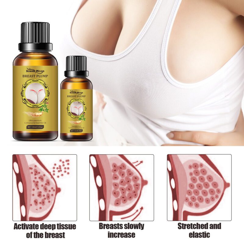 Natural Breast Oil (30ml) - Daily Nourishing & Moisturizing for Gentle Skin - Image 3