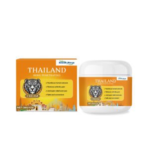 Natural Holly and Ginger Body Cream for Daily Moisturizing Repair and Soothing Care