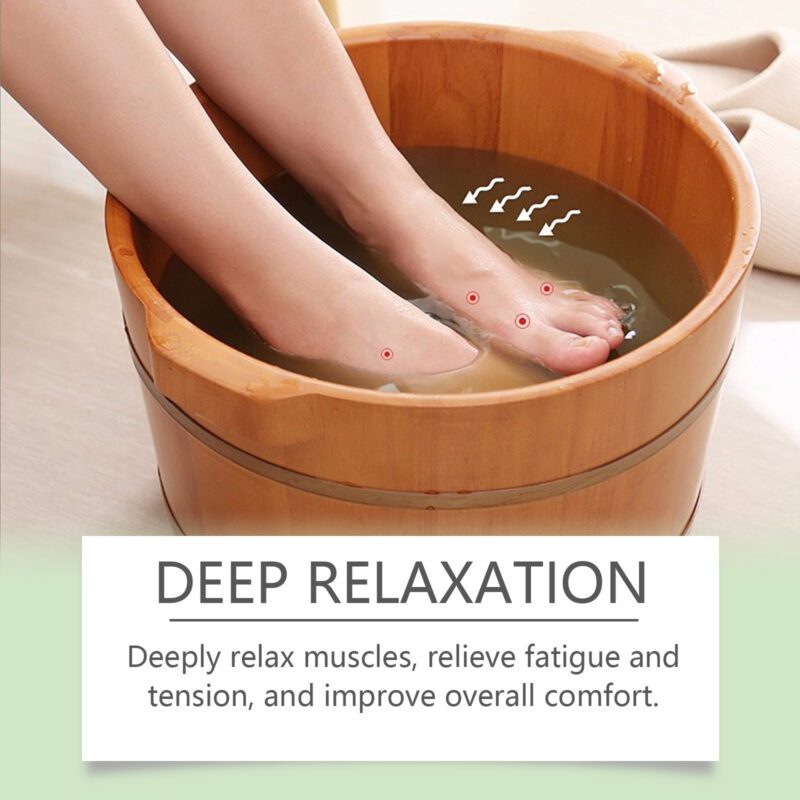 Natural Foot Bath Beads with Peppermint & Willow for Tired Feet - Image 3