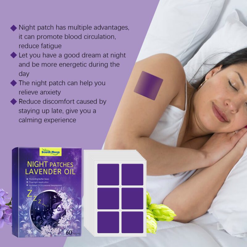 Lavender Sleep Patch - Natural Scent for Calm Nights & Daily Relaxation - Image 3