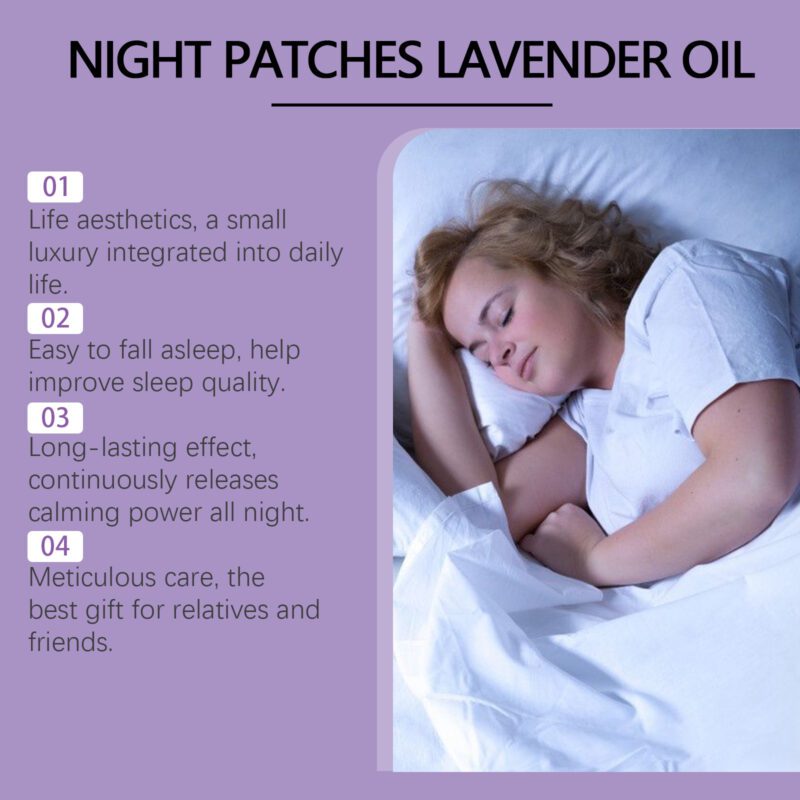 Lavender Sleep Patch - Natural Scent for Calm Nights & Daily Relaxation - Image 4