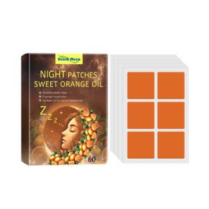 Soothing Orange Sleep Patch with Natural Scent for Cozy Nightly Care
