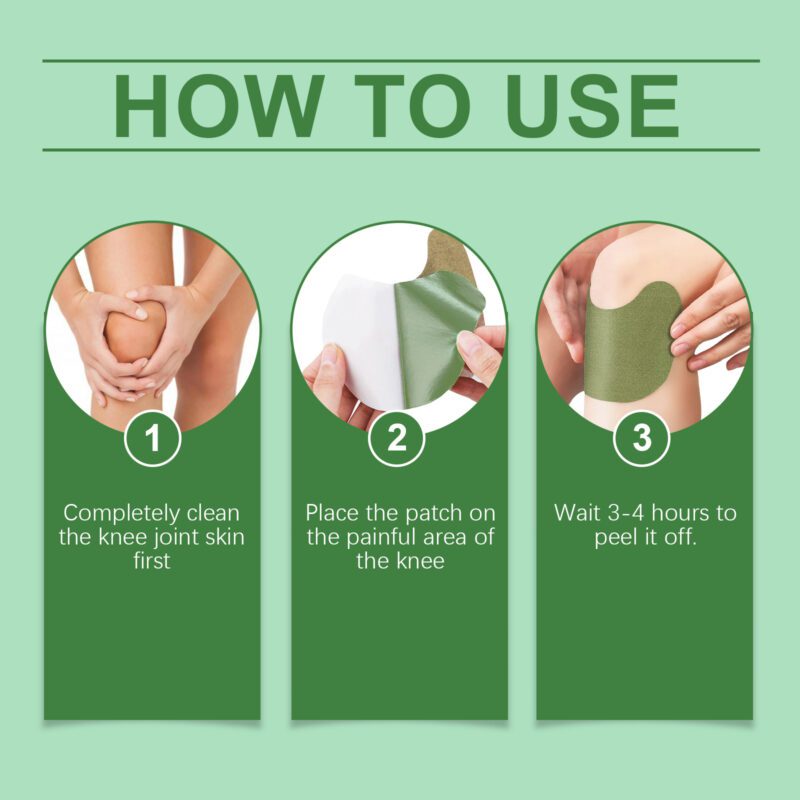 Natural Wormwood Knee Patch - Gentle Daily Joint Comfort Care - Image 6