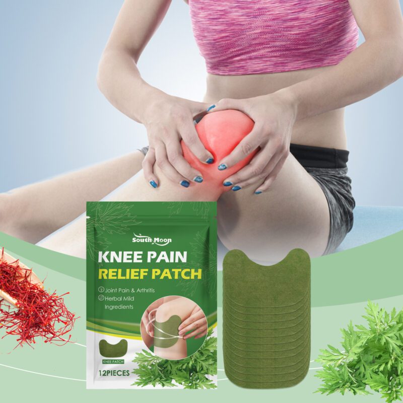 Natural Wormwood Knee Patch - Gentle Daily Joint Comfort Care - Image 2