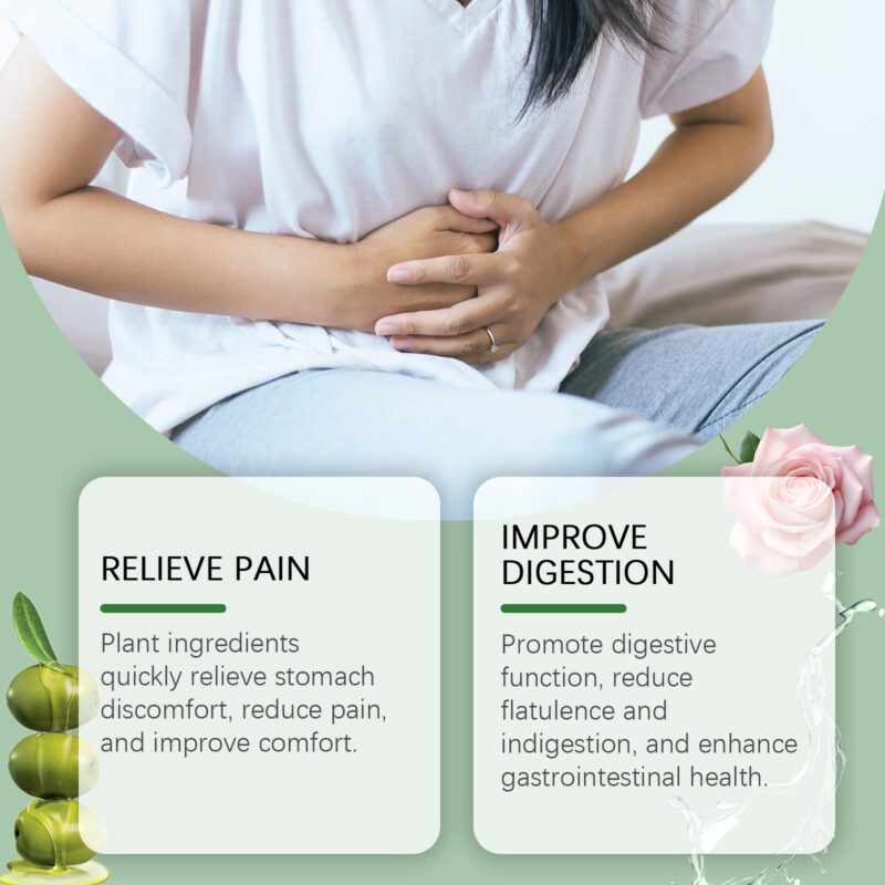Natural Stomach Care Oil with Grapeseed and Almond Oils - Daily Nourishment - Image 3