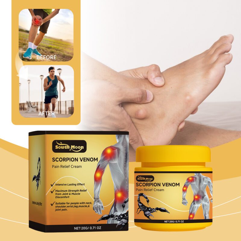 Soothing Muscle Care Cream - Natural Turmeric & Ginseng Daily Relief for Neck, Shoulder, Wrist, Leg - Image 2