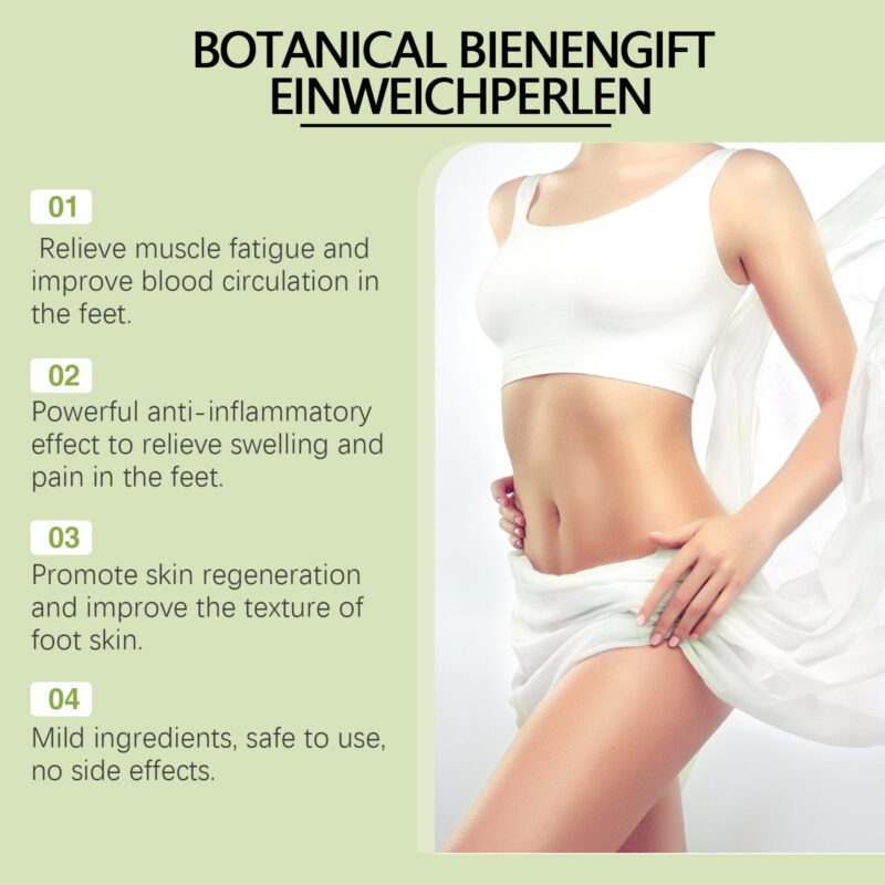 Natural Foot Foam Beads for Daily Care with Natural Plant Extracts - Image 4