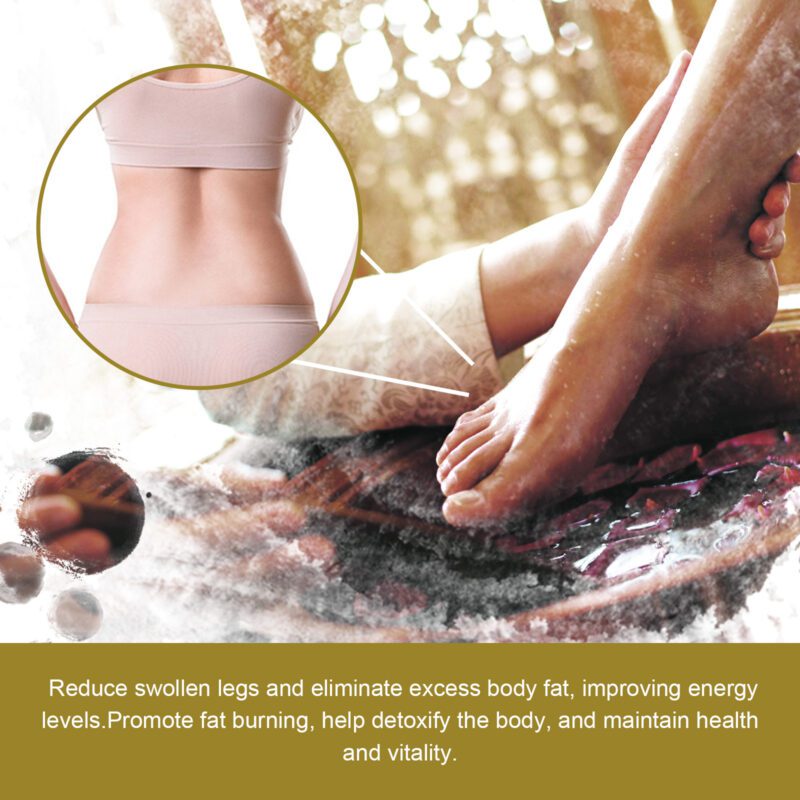 Natural Foot Soak Beads with Safflower & Ginger - Relaxing Bath Care - Image 4