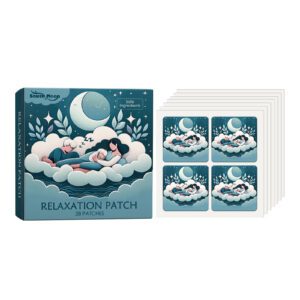 Natural Relaxation Patch for Cozy Nightly Sleep Support with Gentle Daily Care
