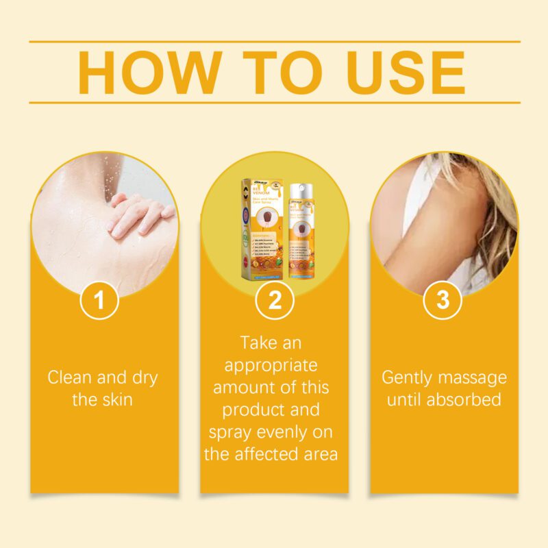 Natural Bee Venom & Tea Tree Skin Care Spray for Daily Soothing and Smooth Skin - Image 6