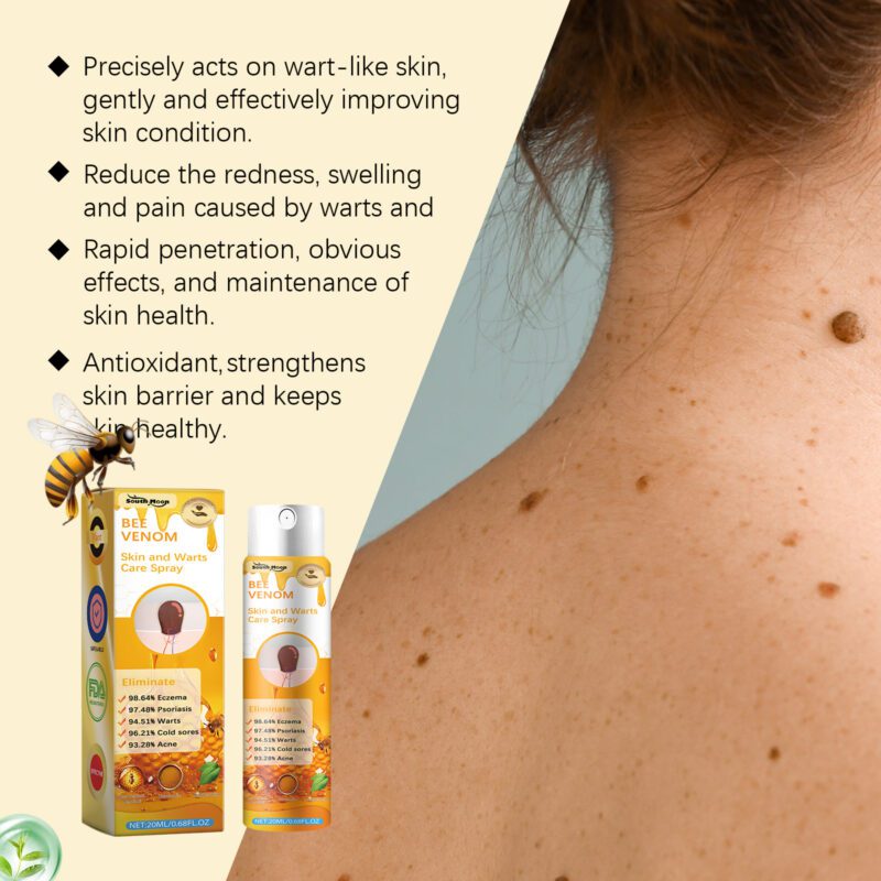 Natural Bee Venom & Tea Tree Skin Care Spray for Daily Soothing and Smooth Skin - Image 3