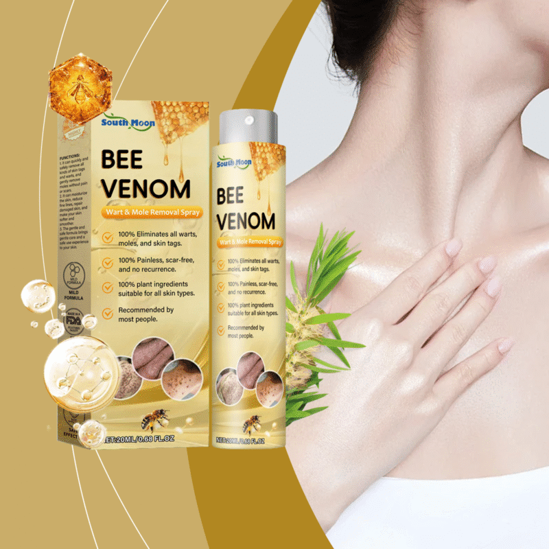 Natural Bee Venom Skin Care Spray - Gentle Daily Care for Soothed, Smooth Skin - Image 2