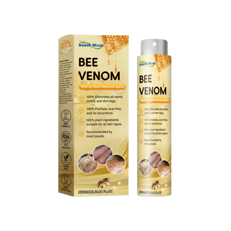 Natural Bee Venom Skin Care Spray for Gentle Daily Care for Soothed Smooth Skin