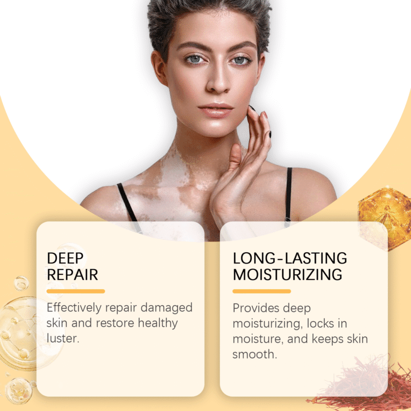 Gentle Nourish Cream - Saffron & Dodder Daily Moisturizer for Soft Comfortable Skin - Image 3