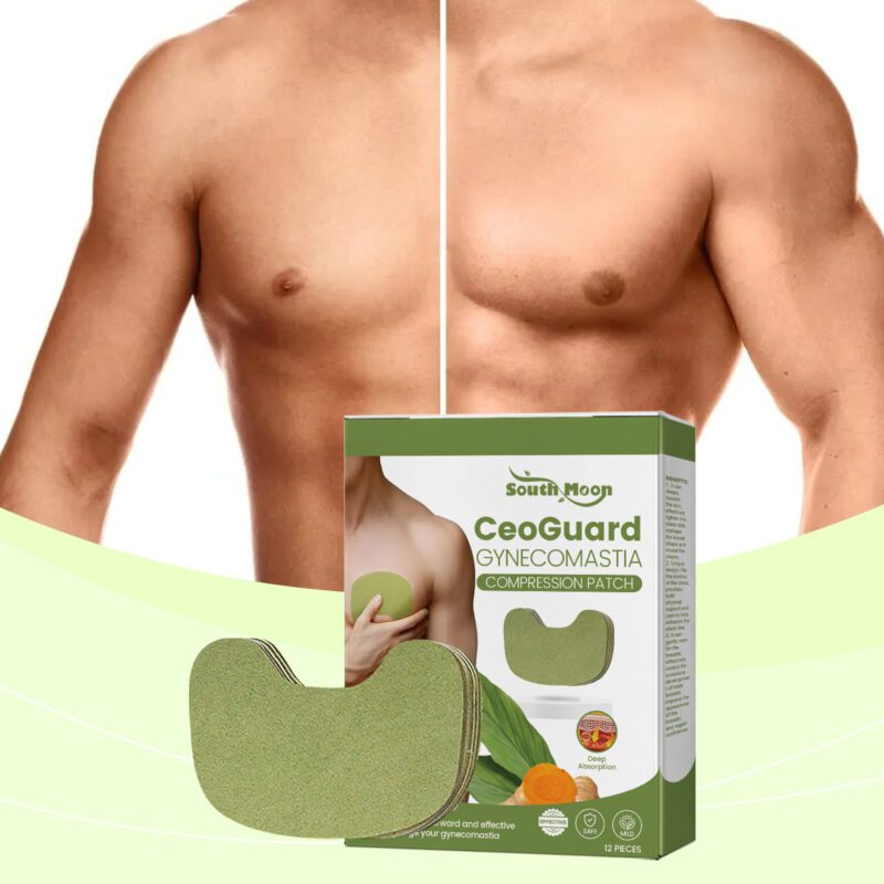 Men's Chest Care Patch - Natural Turmeric Blend for Gentle Contour Support - Image 2