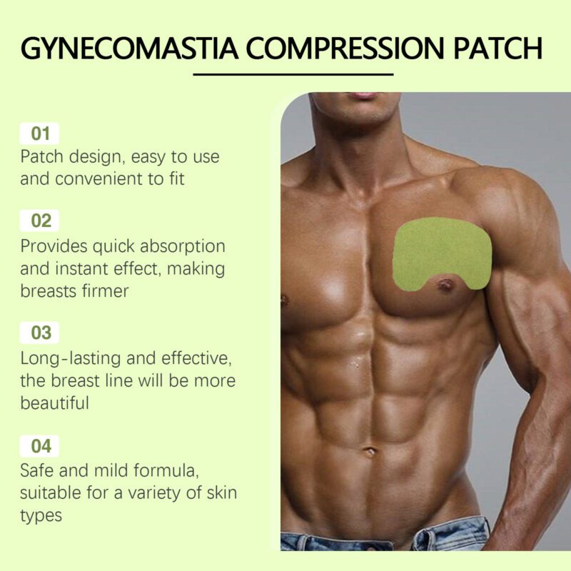 Men's Chest Care Patch - Natural Turmeric Blend for Gentle Contour Support - Image 4