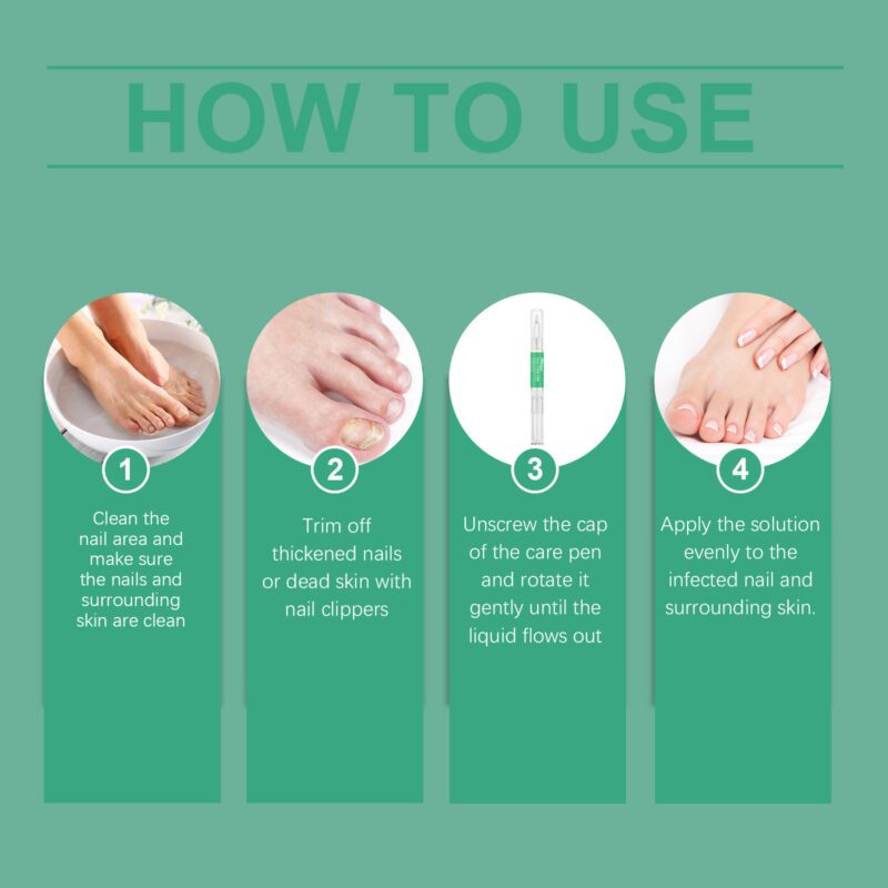 Natural Nail Care Pen with Honeysuckle & Lavender for Healthy Nails - Image 6