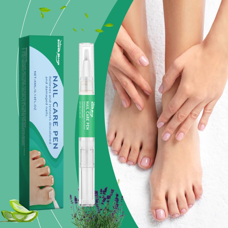 Natural Nail Care Pen with Honeysuckle & Lavender for Healthy Nails - Image 2