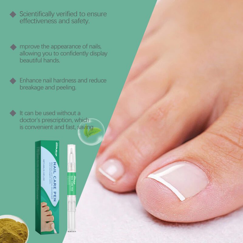 Natural Nail Care Pen with Honeysuckle & Lavender for Healthy Nails - Image 3