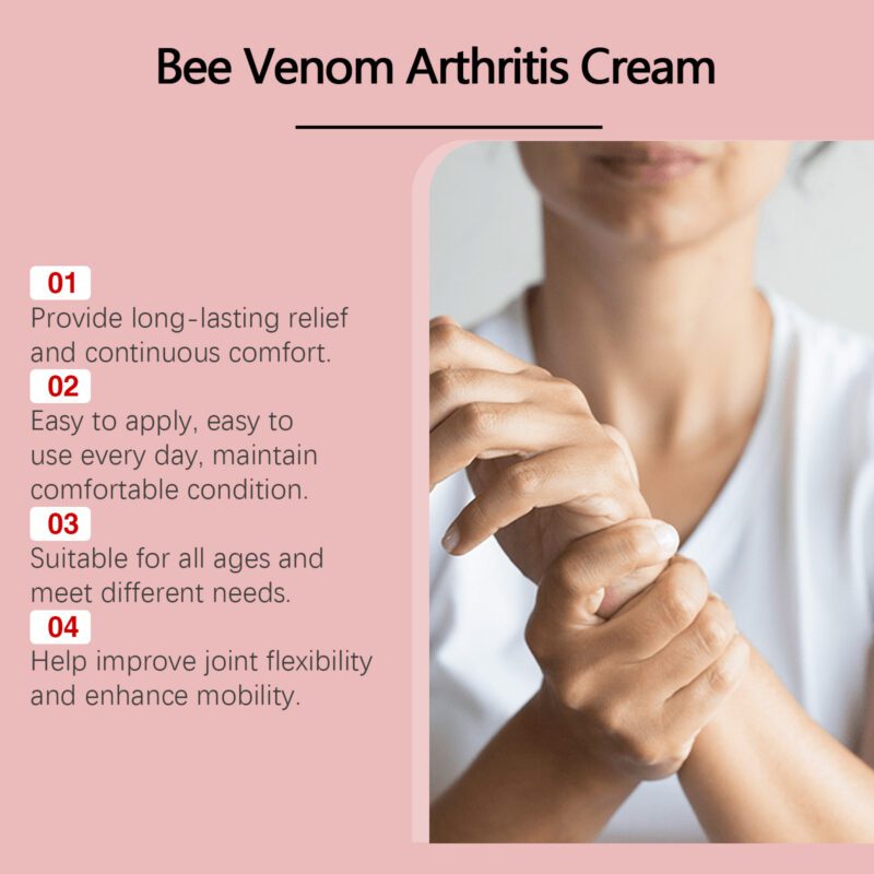 Bee Venom Soothing Body Cream - Natural Daily Care for Joints & Muscles - Image 4